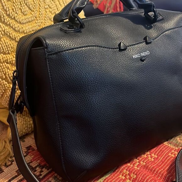 - Niko Ineko black leather bag - Picture 3 of 12